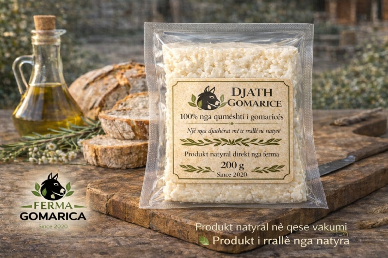 Djath gomarice me shije autentike, djath gomarice me shije te veçante, djath gomarice me shije natyrale, djath gomarice me tradite ferme, djath gomarice i fermentuar natyral, djath gomarice special, djath gomarice per tryeze tradicionale